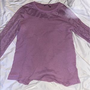 Mauve long sleeve